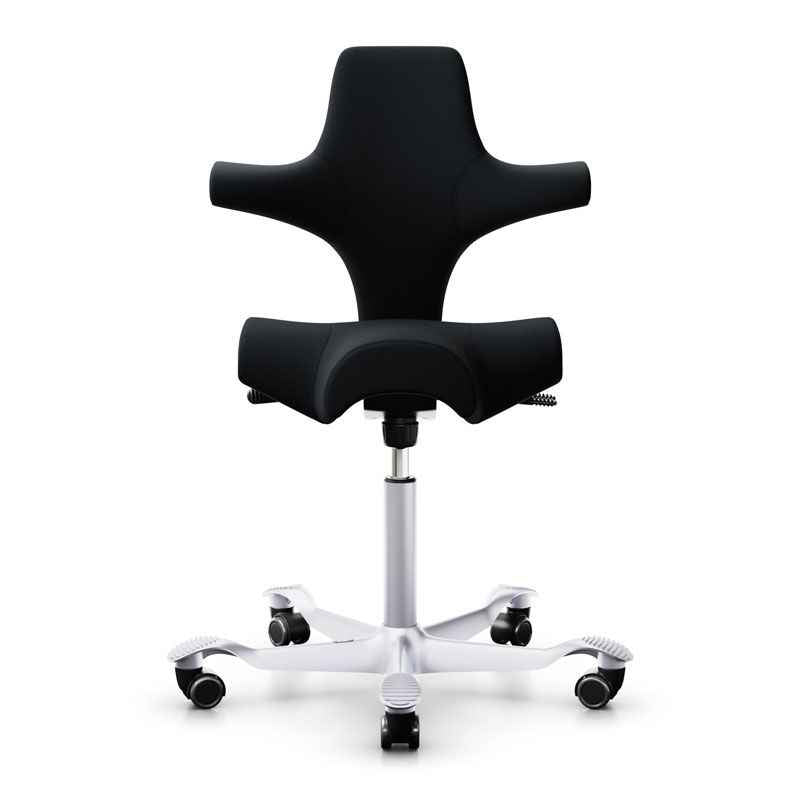 HAG Capisco 8106 Desk Chair - Black Wool