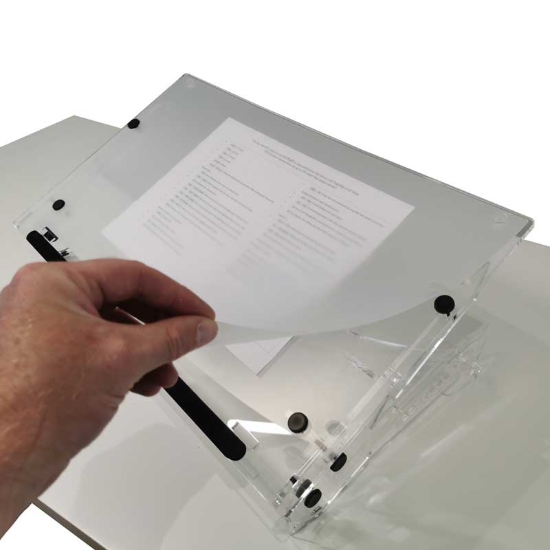 Ergonomic Cafe Go Flex Multifunctional Document Holder
